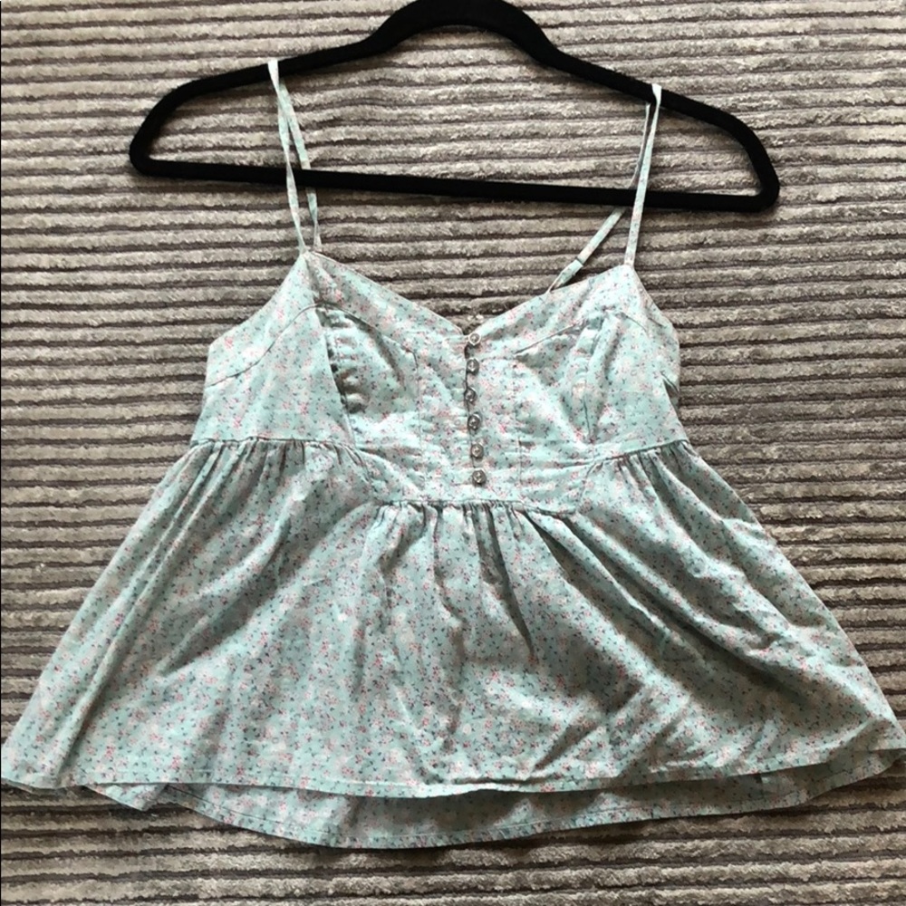 light mint summer top